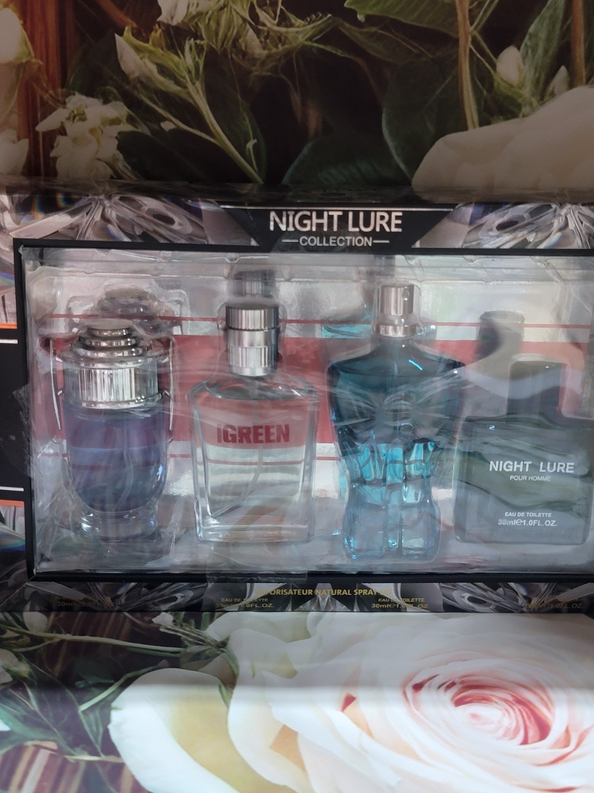 Night Lure Pour Homme Eau de Toilette Spray Gift Set Travel Size 30 ml