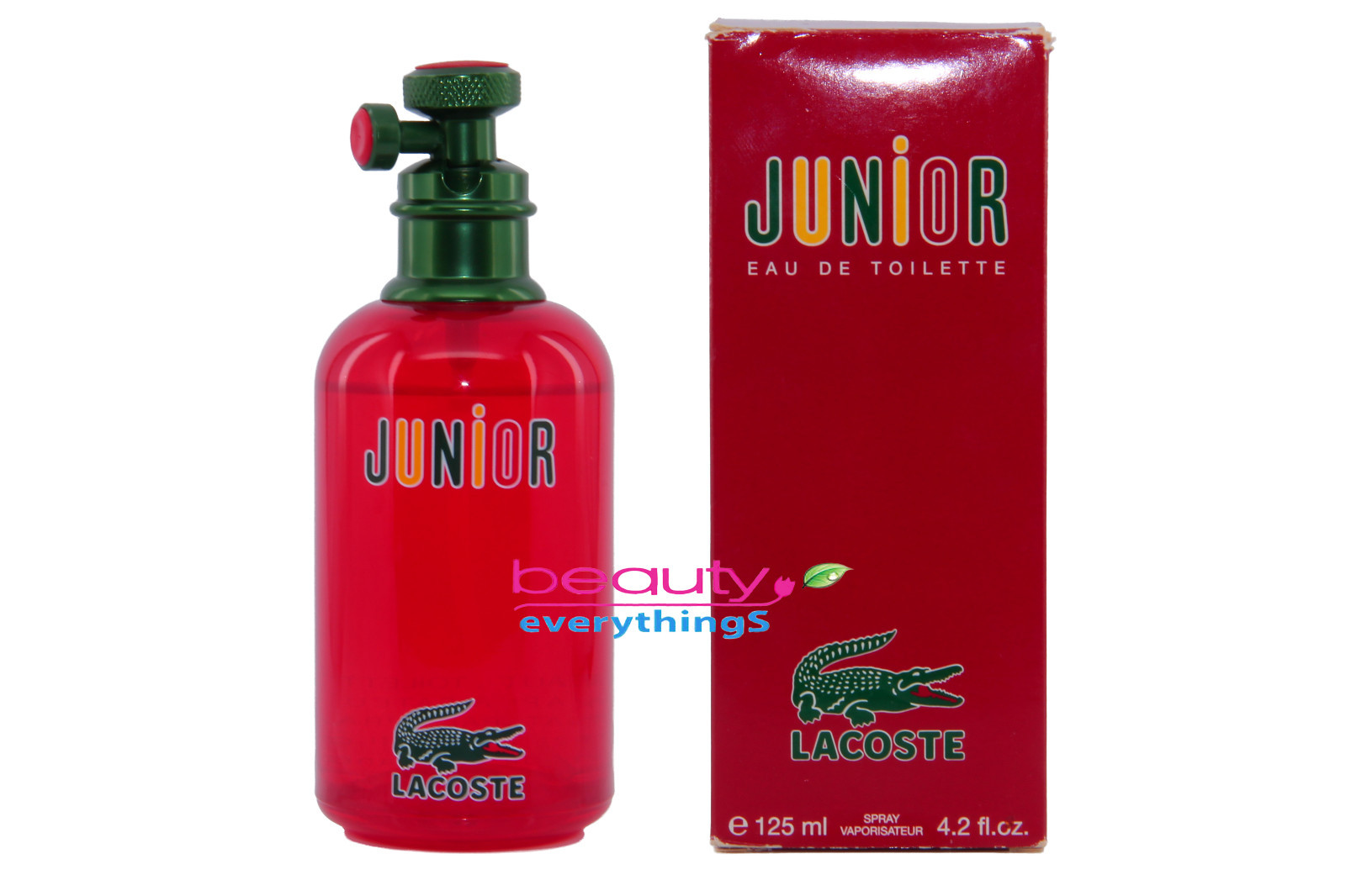 Junior by Lacoste 4.2oz / 125ml EDT Spray In Original Retail Box For Men RARE
