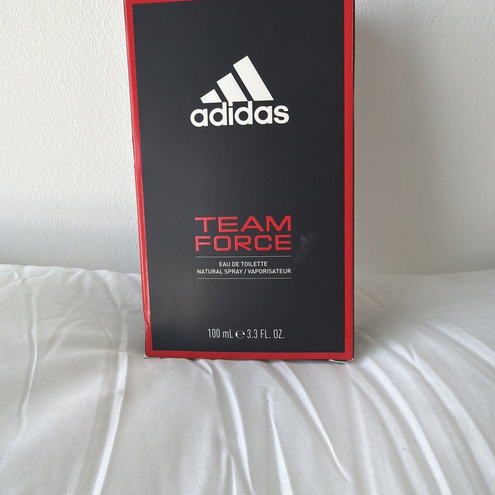 Adidas Team Force Eau De Toilette Spray Cologne 3.3 FL OZ New In Open Box
