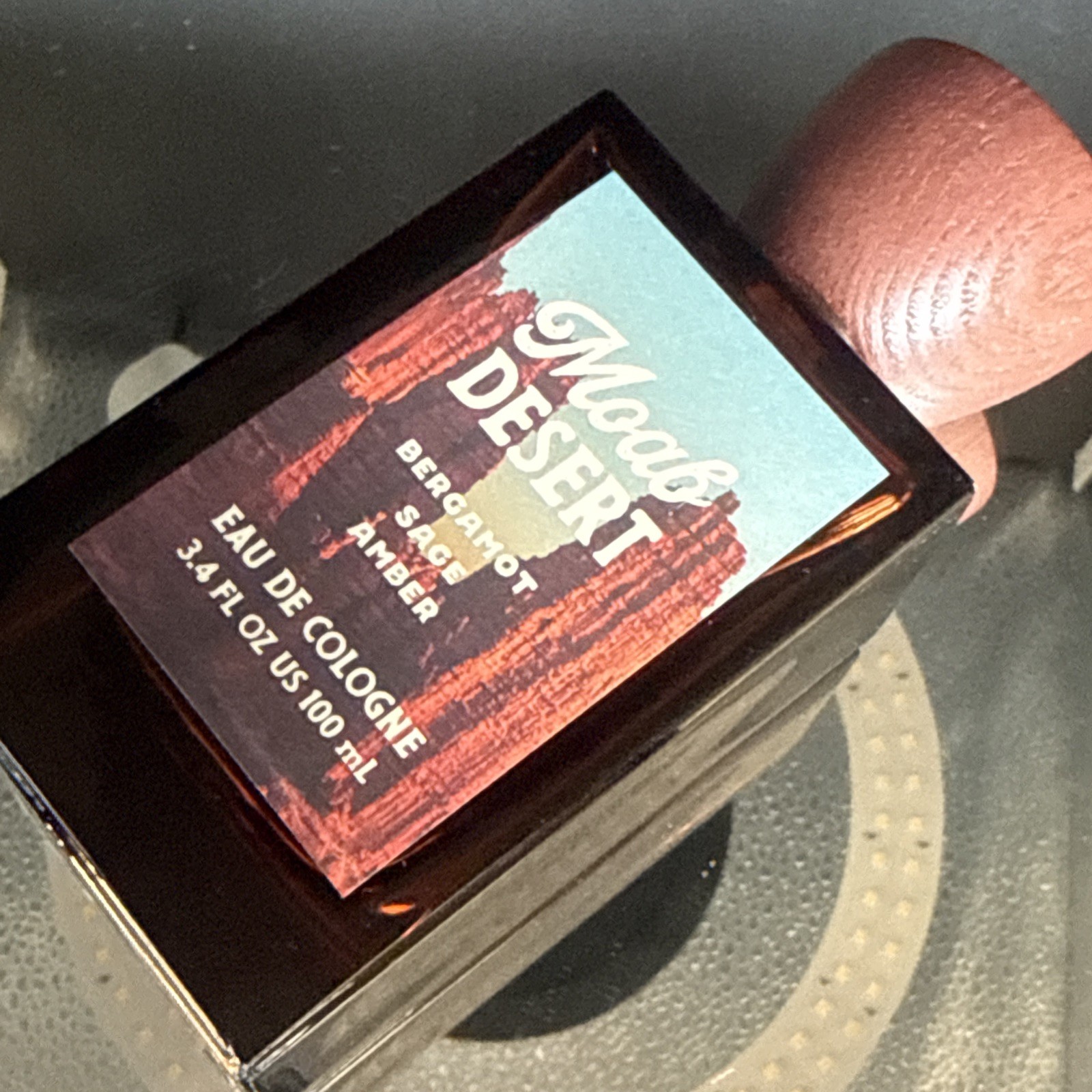 Tru Fragrance Moab Desert Bergamot Sage Amber Men’s Eau De Cologne Spray 3.4 oz