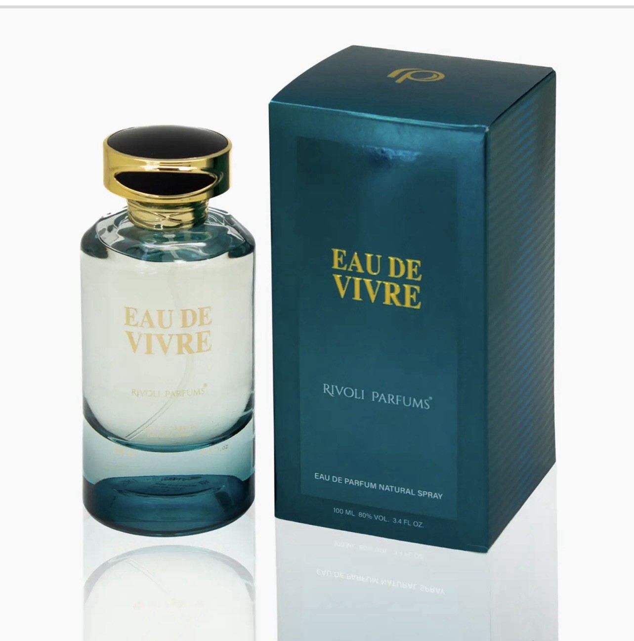 Rivoli Parfums Eau De Vivre Eau de Parfum EDP 100ml 3.4 fl oz Spray for Men