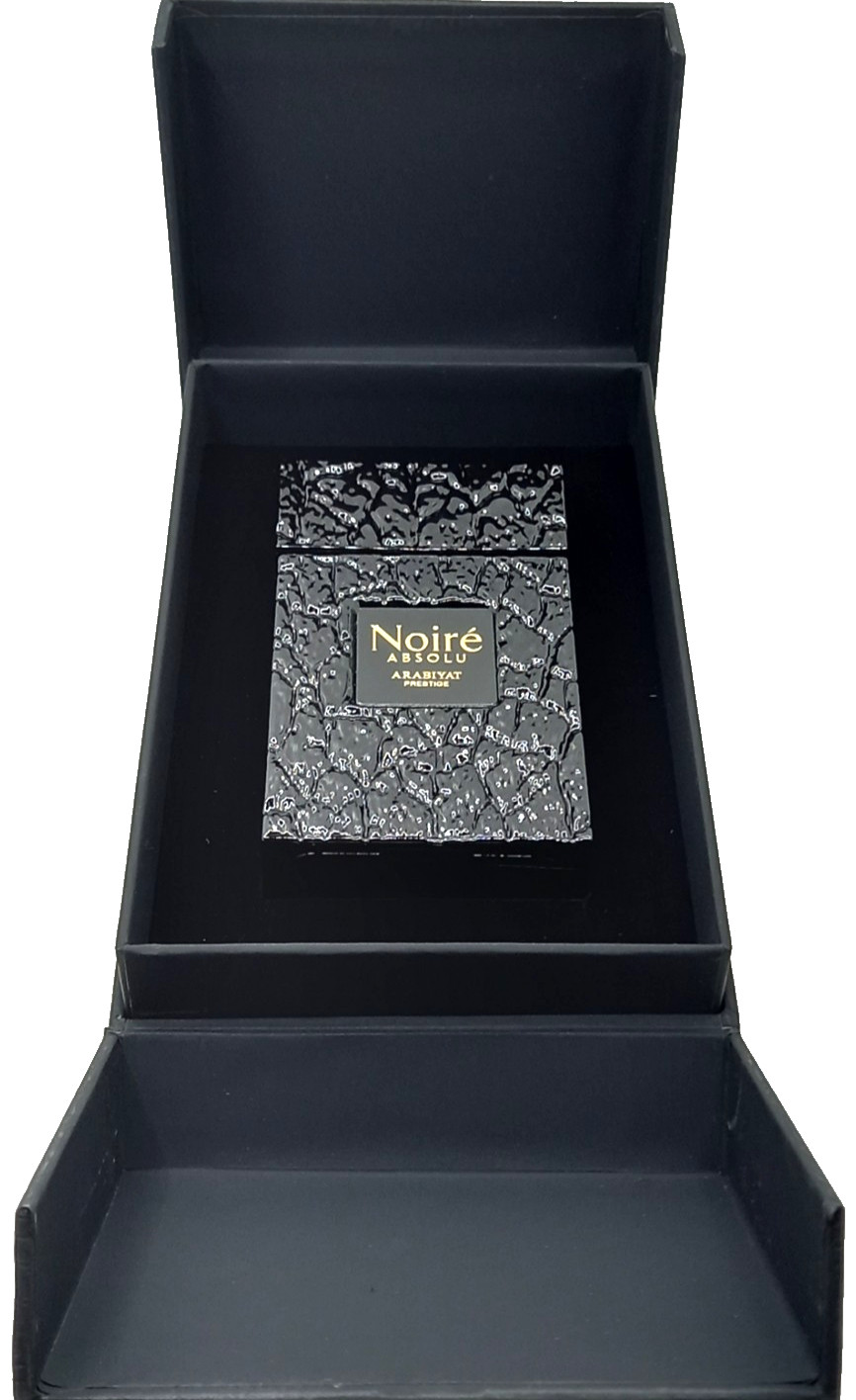 ARABIYAT PRESTIGE NOIRE ABSOLU EAU DE PARFUM SPRAY FOR MEN 3.4 Oz / 100 ml NEW!