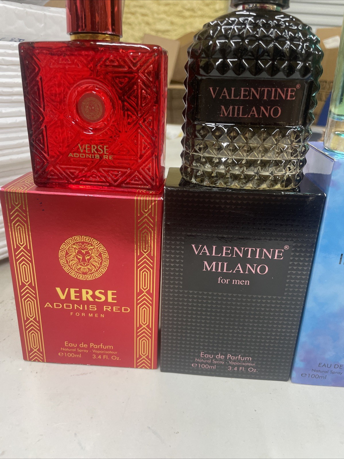 Men’s Cologne Lot Of 5 – 3.4oz Each – Open Box