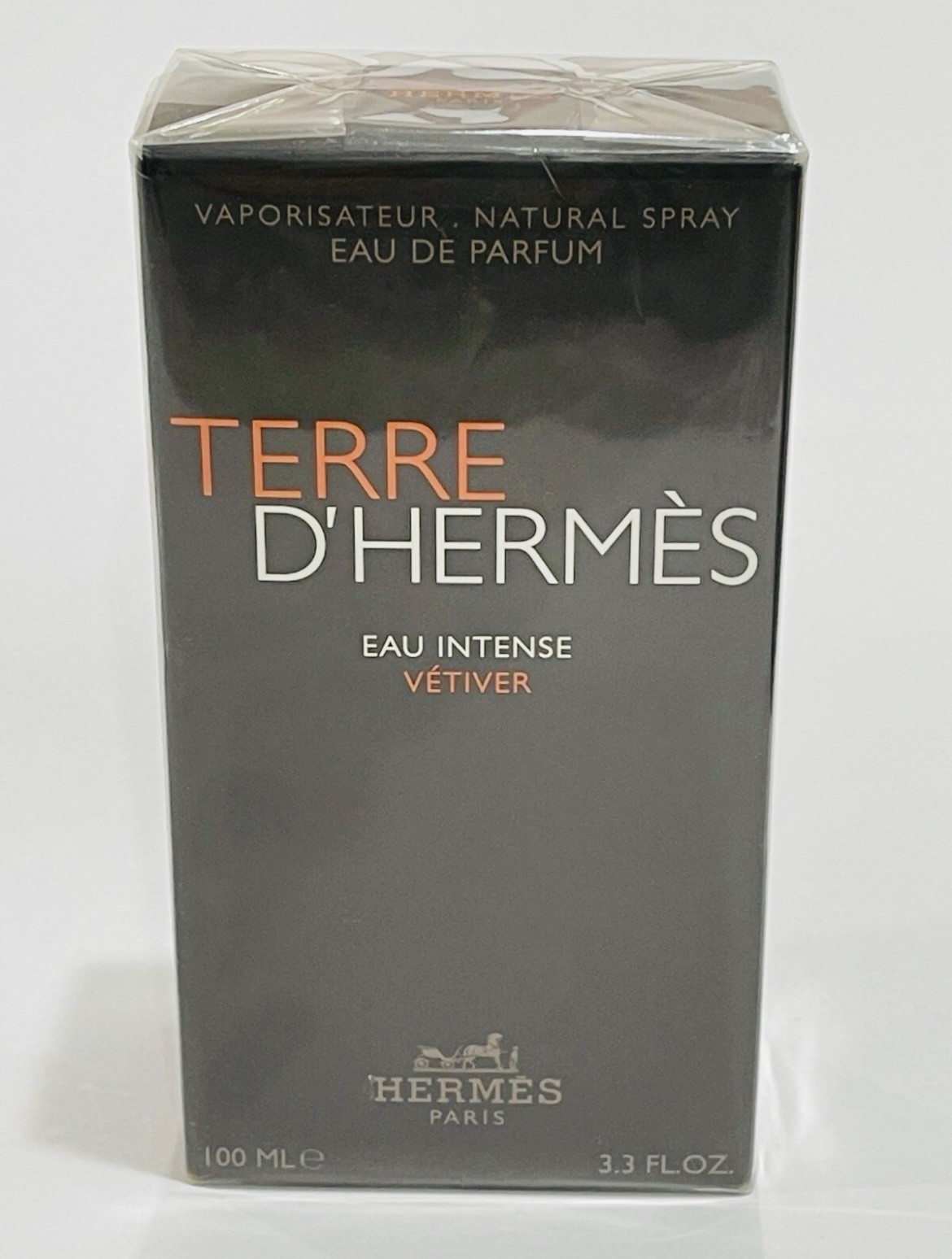 Terre D’Hermès Eau Intense Vetiver,Hermes EDP Spray 3.3oz/100ml Men New & Sealed