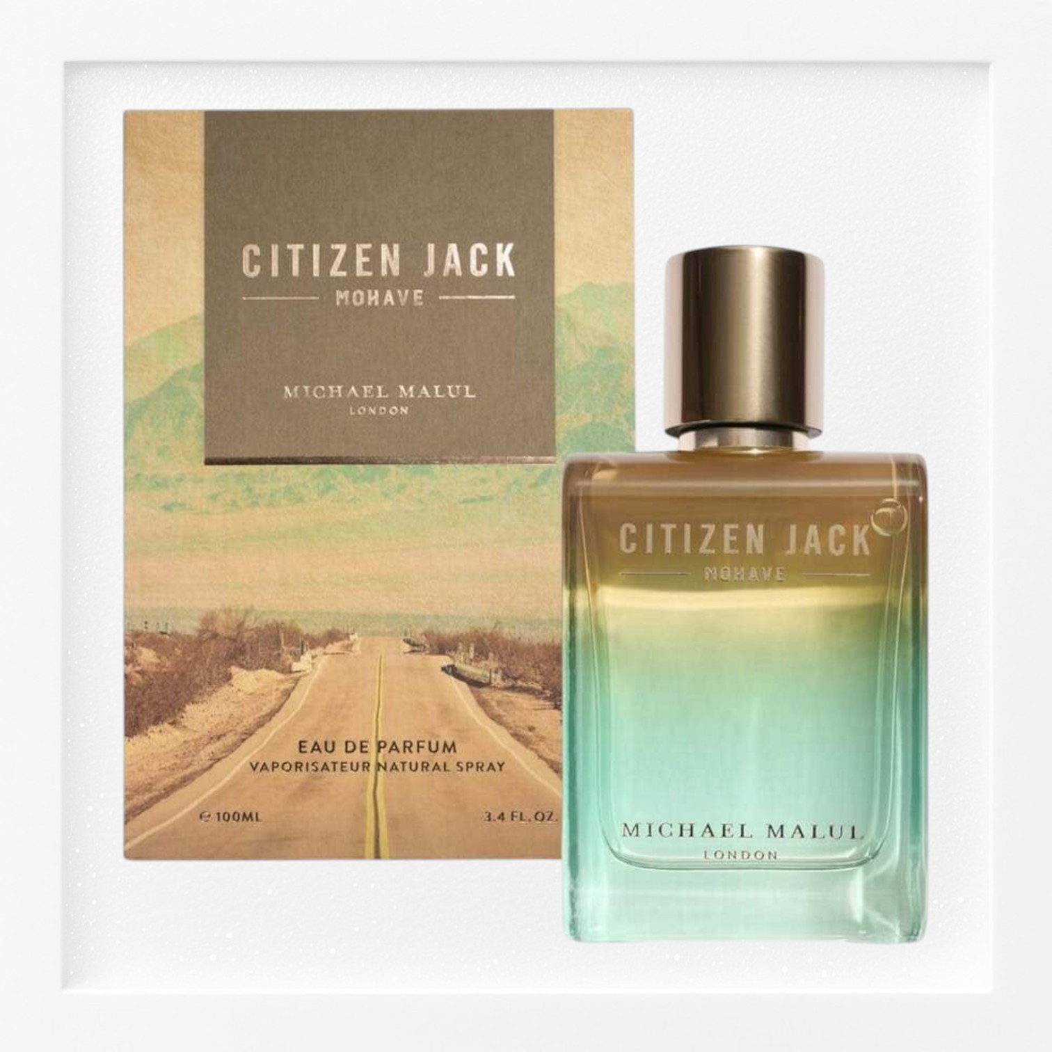 Citizen Jack Mohave by Michael Malul Eau De Parfum 3.4oz 100ml