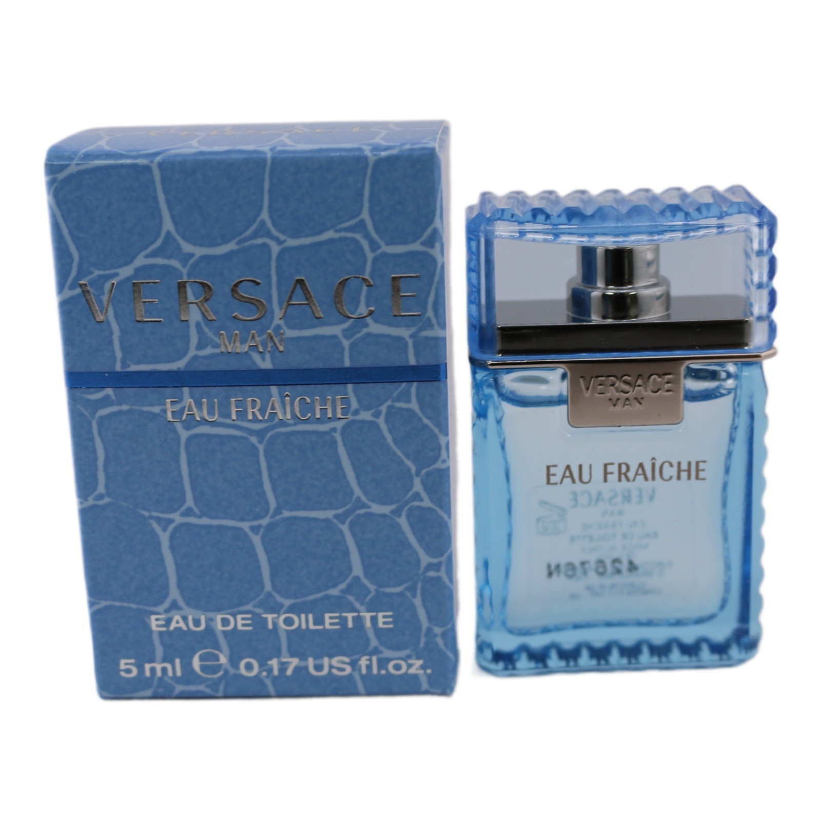 Versace Man Eau Fraiche Eau de Toilette Mini 0.17 oz 5 mL NIB