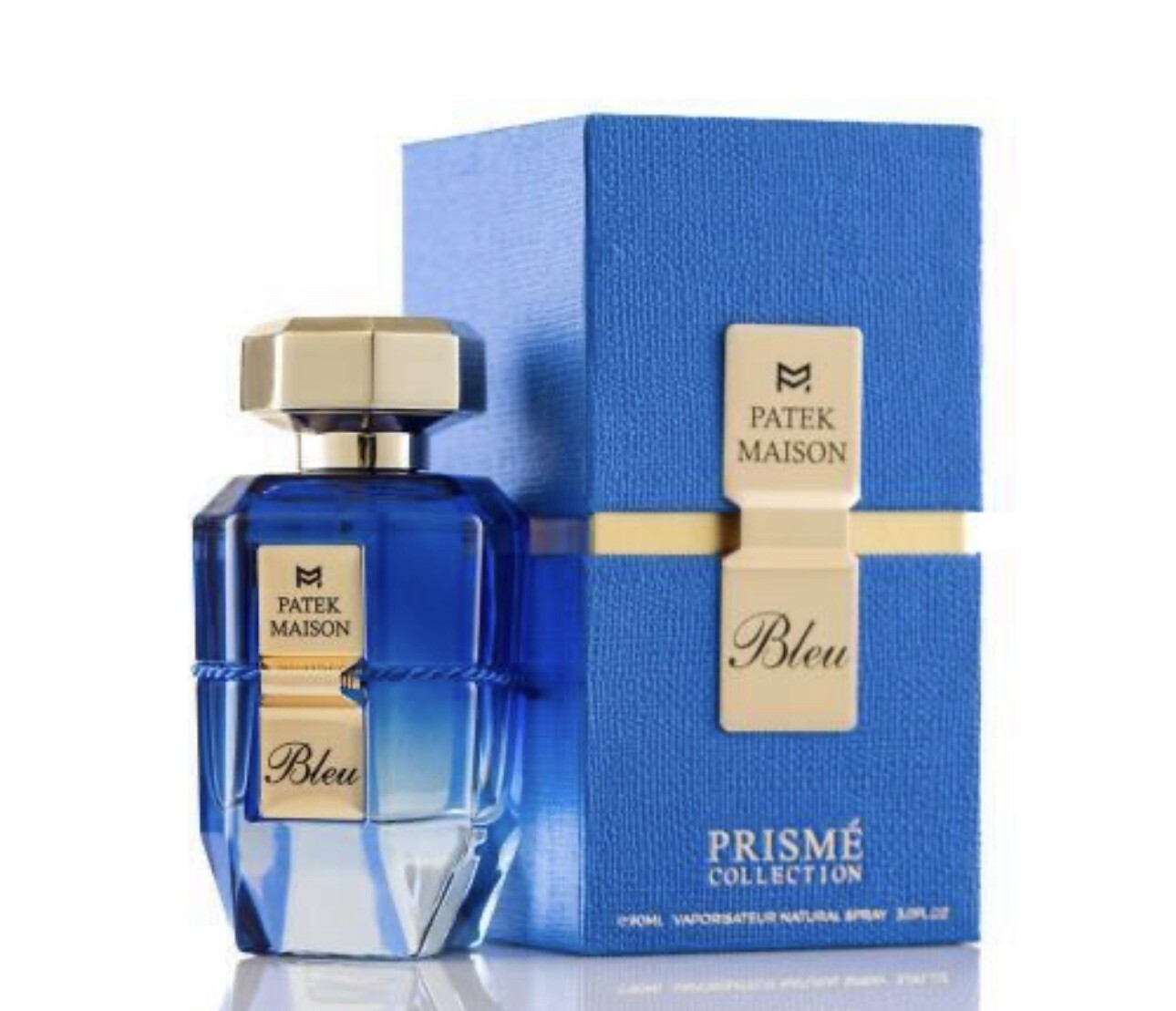 Prisme Collection Bleu 3.0 Oz Eau De Parfum Spray by Patek Maison NEW Box