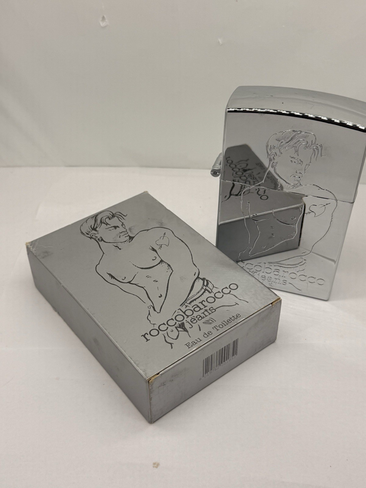 RoccoBarocco Silver Jeans For Men EDT 75ml/2.5oz Spray For Men