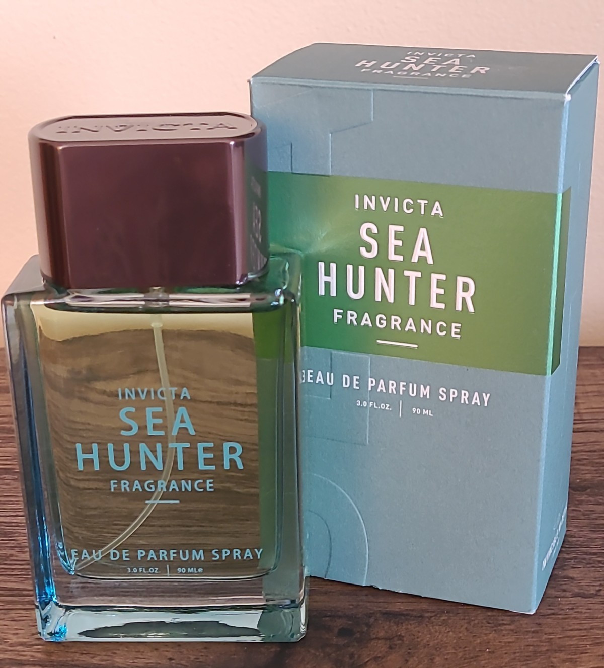 INVICTA Watch Cologne SEA HUNTER Fragrance Eau de Parfum Spray 3 oz NEW