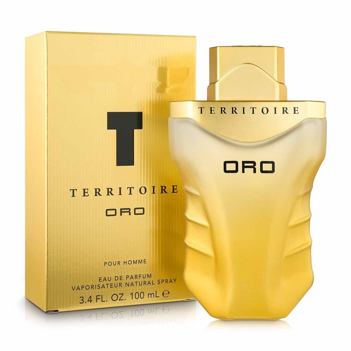 Territoire Oro Pour Homme 3.4 Oz Eau De Parfum Spray For Men