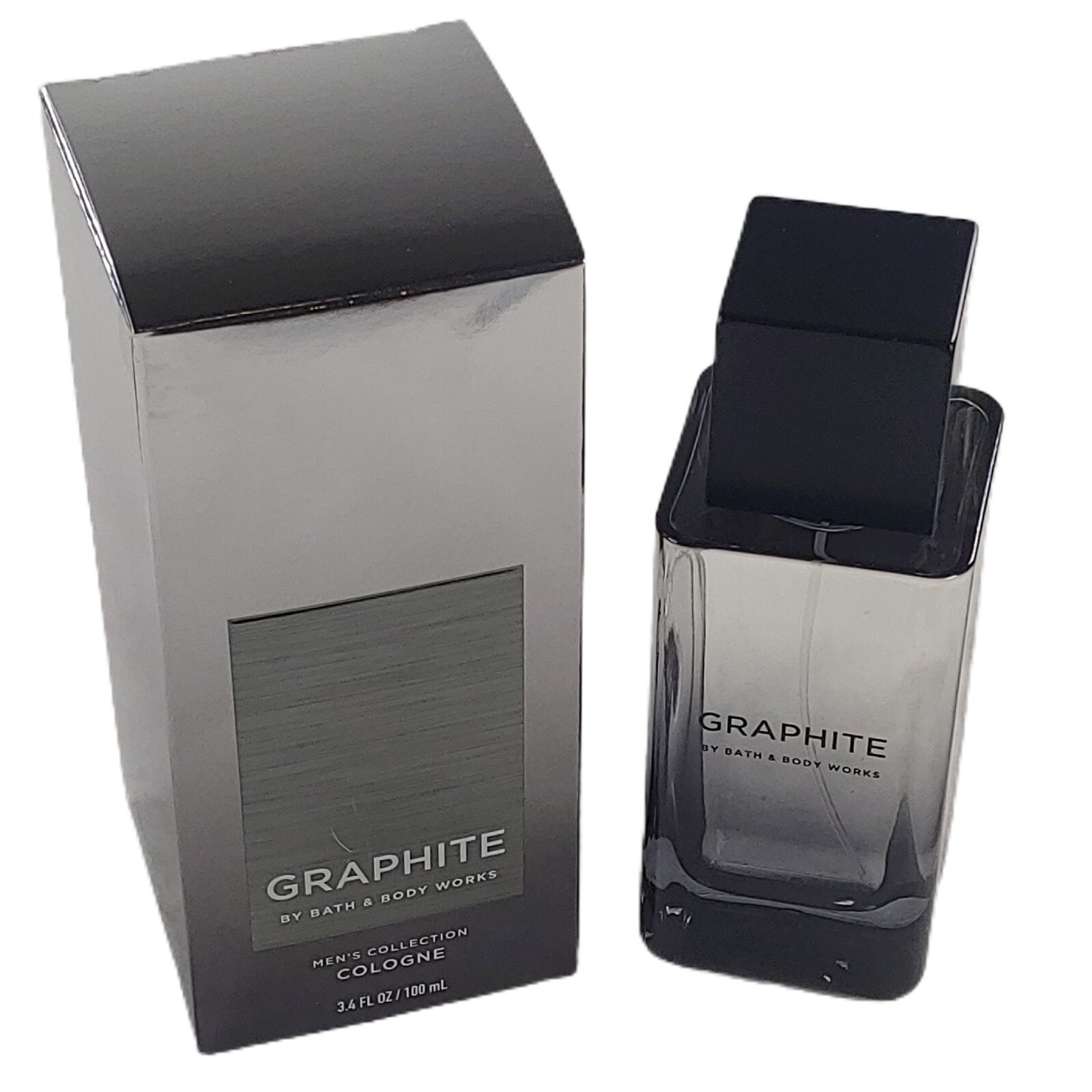 Bath & Body Works Graphite Mens Cologne Spray Big Full Size 3.4oz New in Box