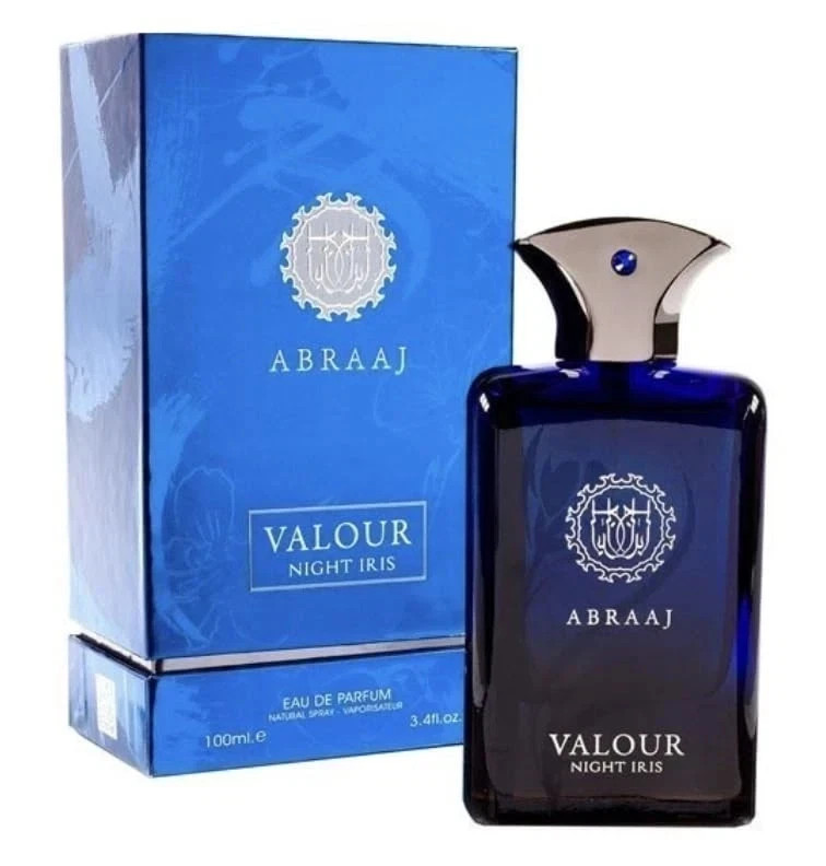 Abraaj Valour Night Iris EDP 100ml Men’s Perfume – Black Iris by Fragrance World