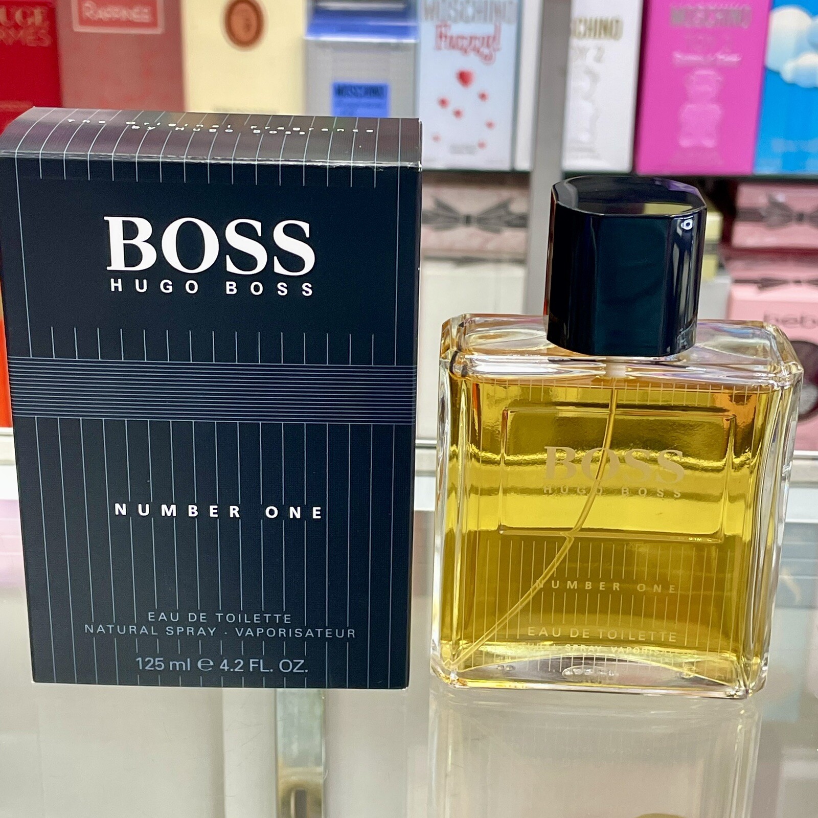Boss NUMBER ONE By Hugo Boss Men 4.2oz 125ml EDT RARE Discontinued – NEW IN BOX