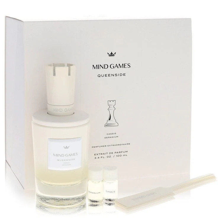 Mind Games Queenside by Mind Games Gift Set — 3.4 oz Extrait De Parfum Spray +