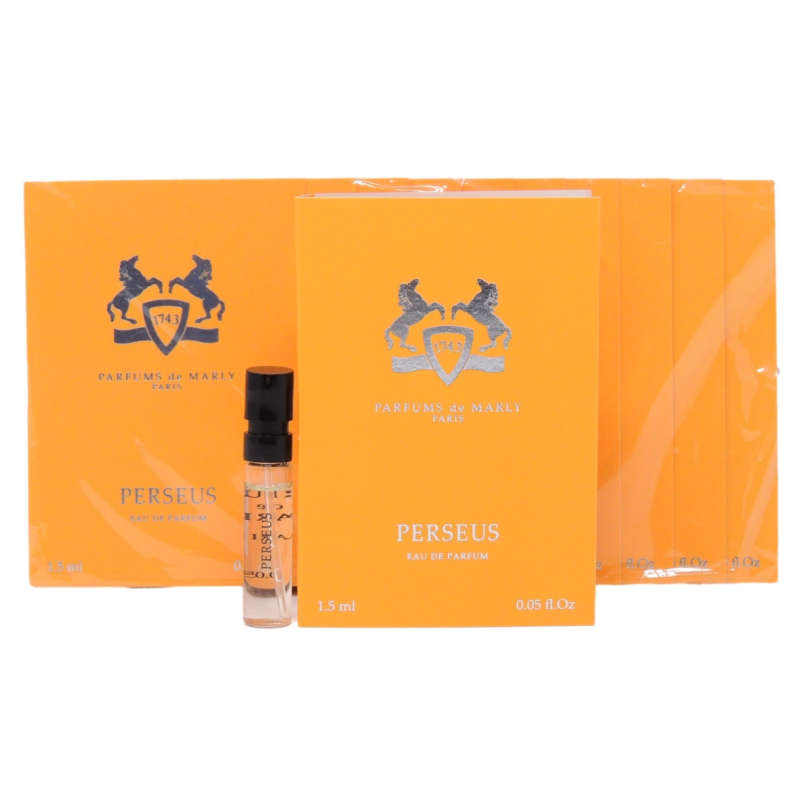 PDM PARFUMS DE MARLY PERSEUS EDP 1.5ml .05fl oz x 10 COLOGNE SPRAY SAMPLES