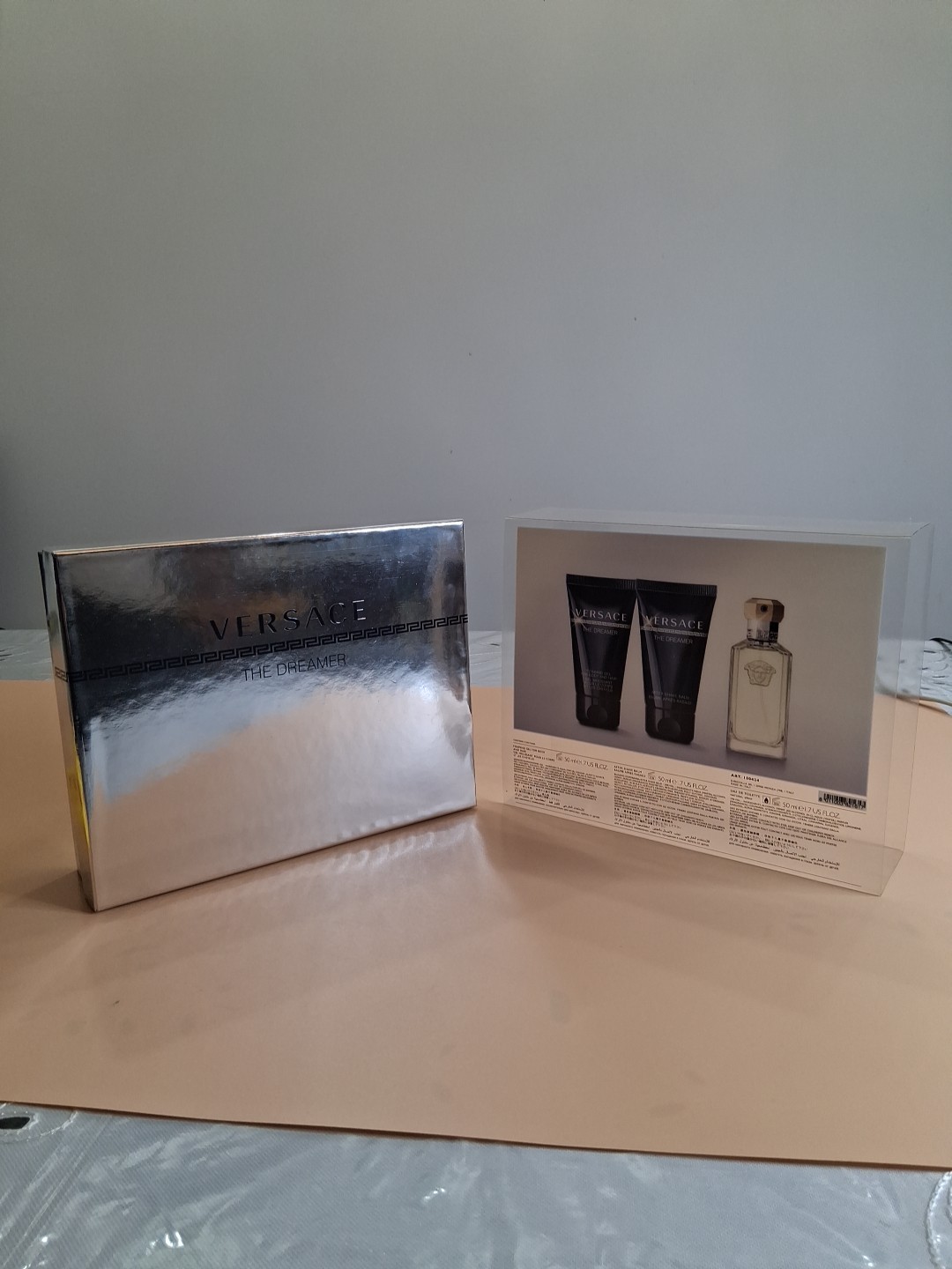 🤩 New VERSACE The Dreamer 3 PIECE Gift Set Foaming Gel Aftershave Balm Cologne