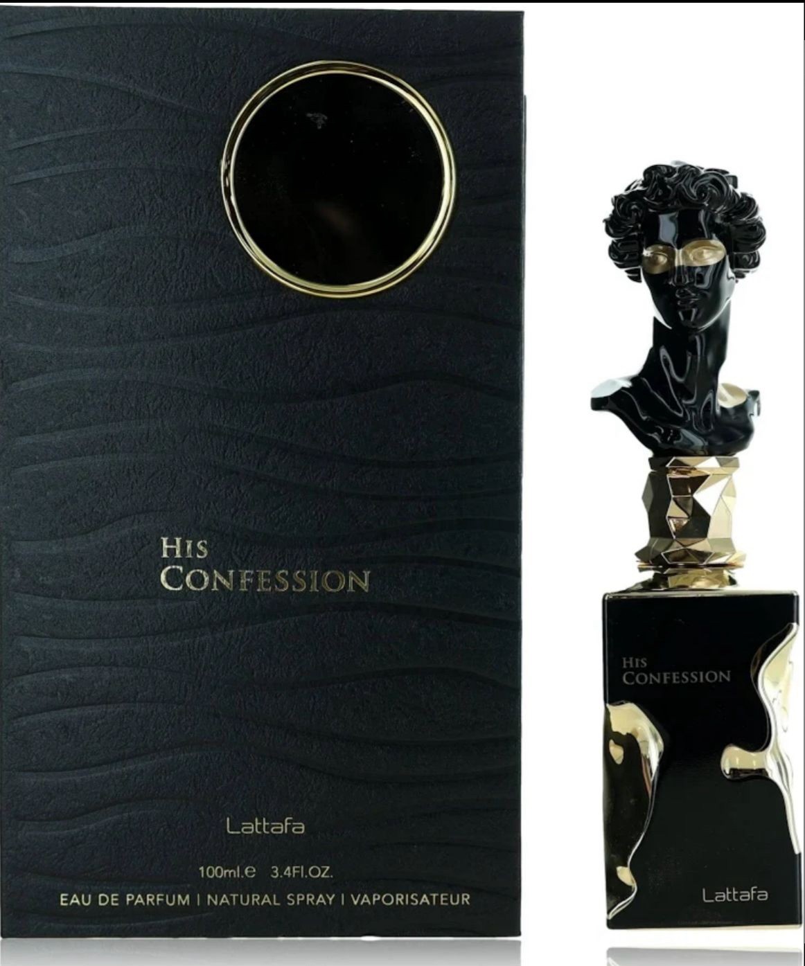 Lattafa His Confession Eau de Parfum Spray 100 mL Men’s Fragrance