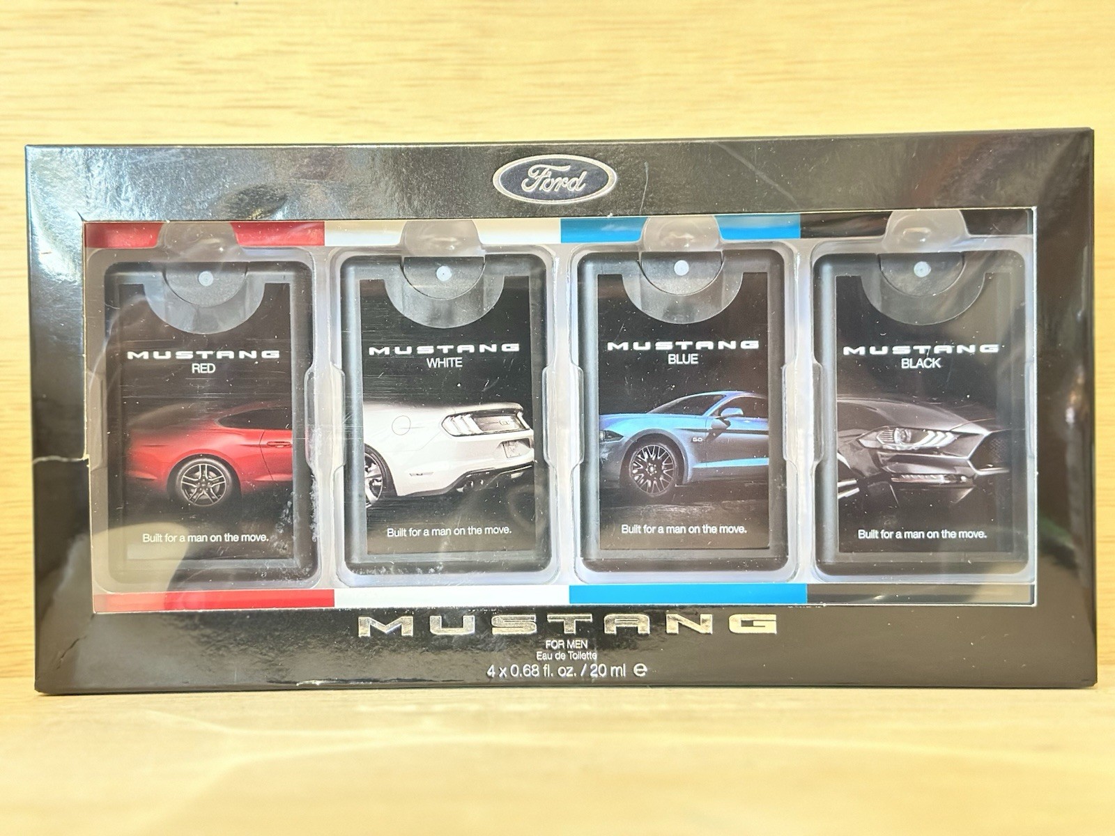 Mustang by Mustang, 4 Variety Piece Set for Men