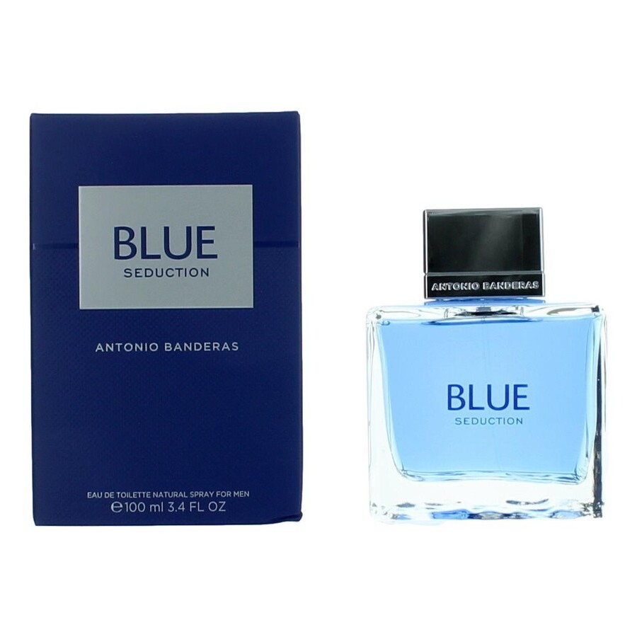 Antonio Banderas Men’s Blue Seduction EDT Spray 3.4 oz Fragrances 8411061081150