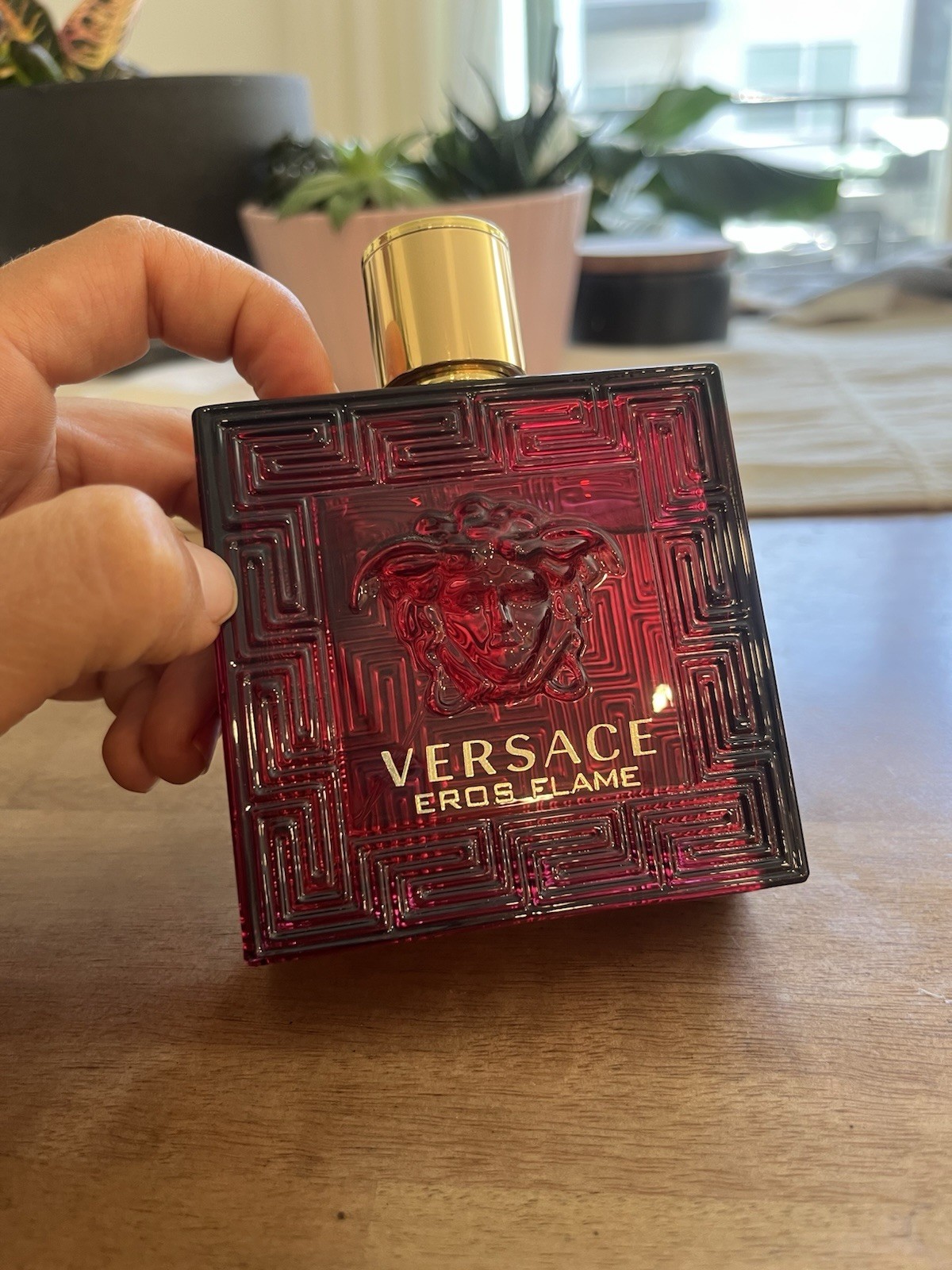 Versace Eros Flame Eau de Parfum Spray Regular Size 3.4 fl oz / 100 mL