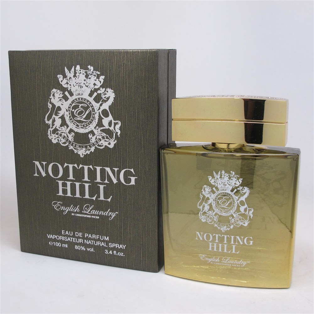NOTTING HILL for Men by English Laundry 100 ml/ 3.4 oz Eau de Parfum Spray NIB