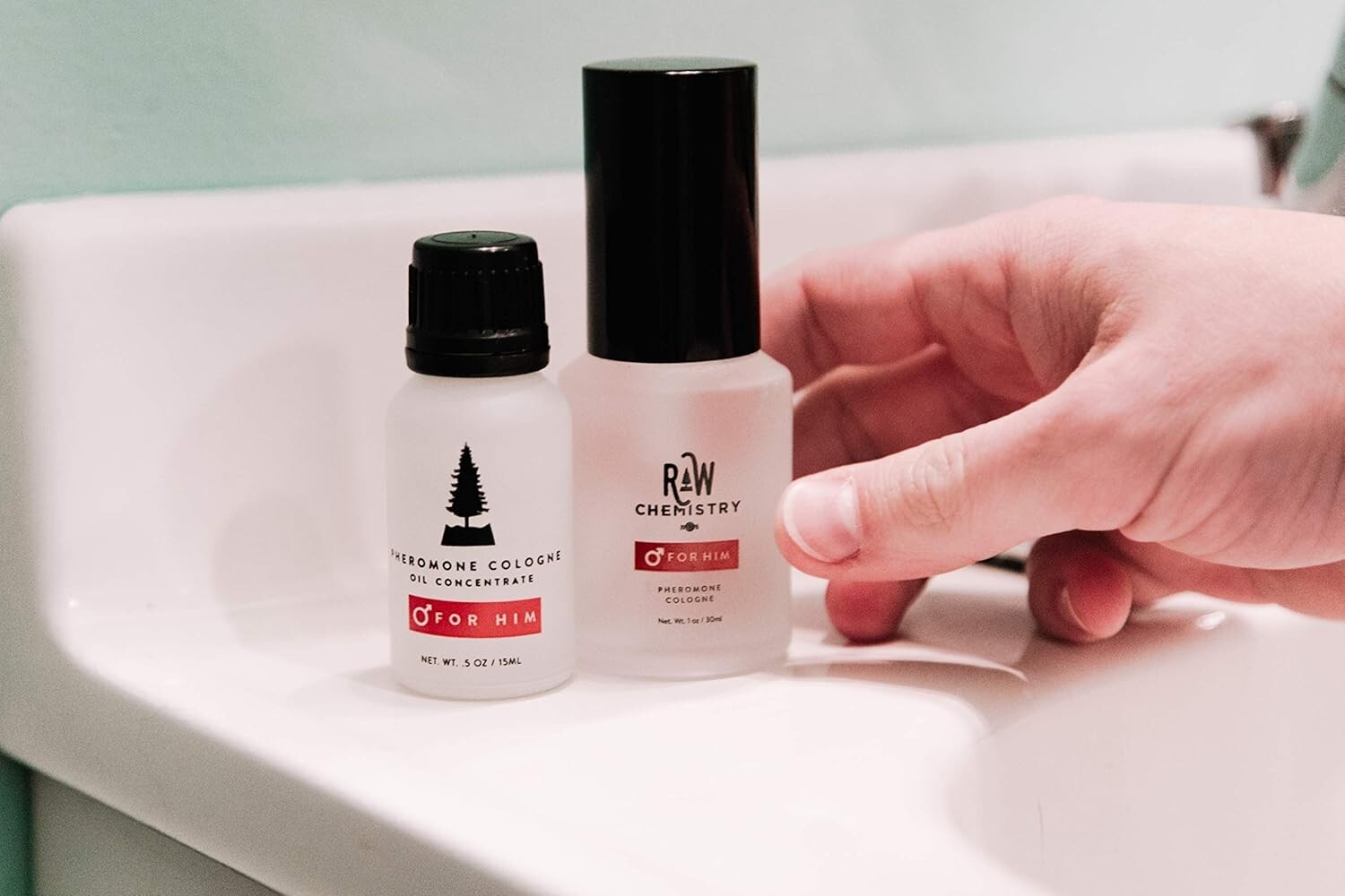 A Pheromone Infused Cologne Gift Set for Him – Bold, Extra Strength Formula New