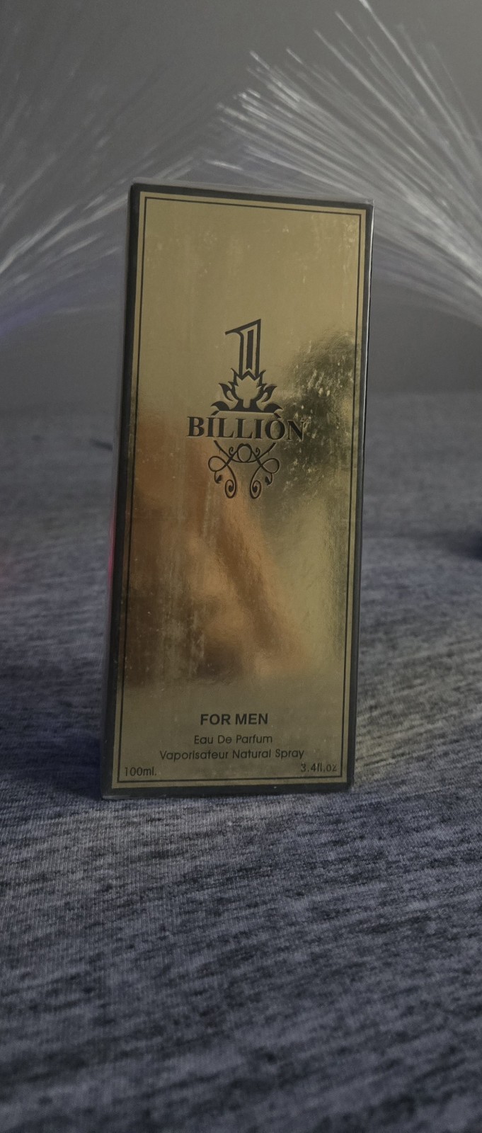 Billion 1 Billion Eau de Parfum Spray for Men, Regular Size 3.4 fl oz