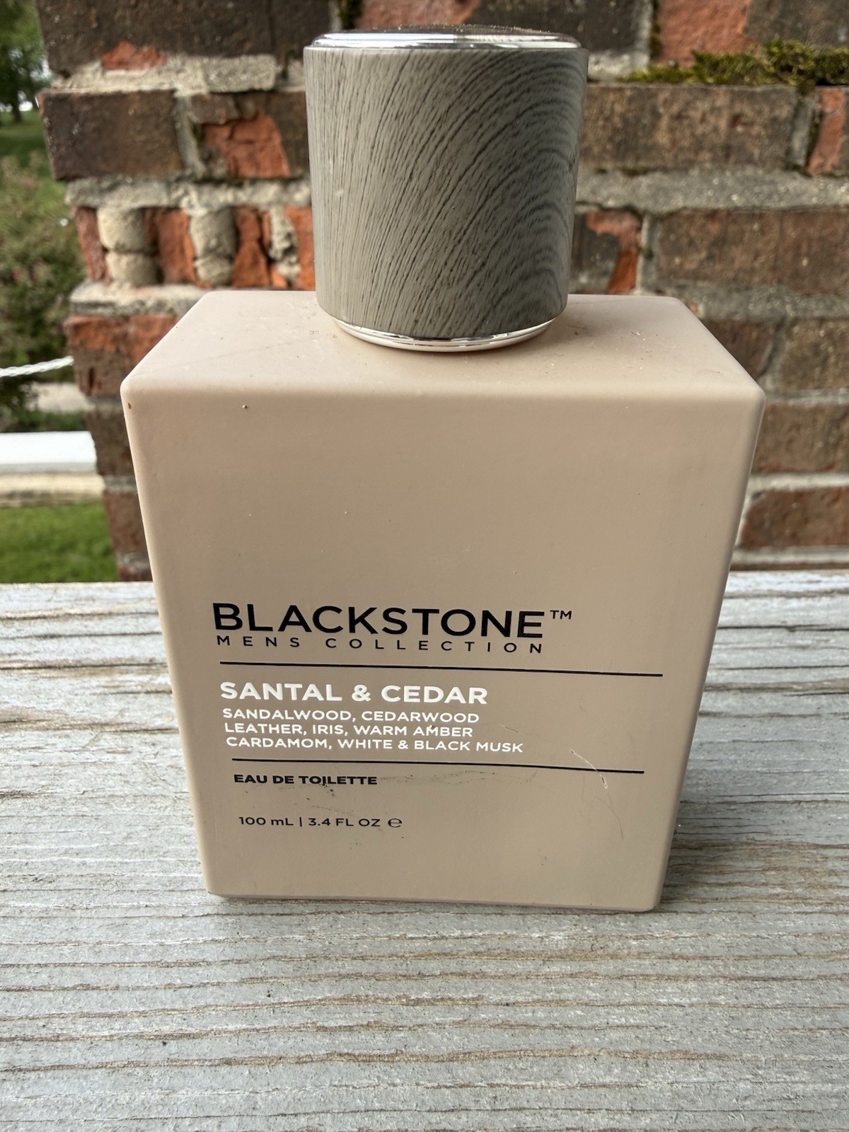 Blackstone Santal & CEDAR Eau de Toilette Spray 3.4 oz New Without Box