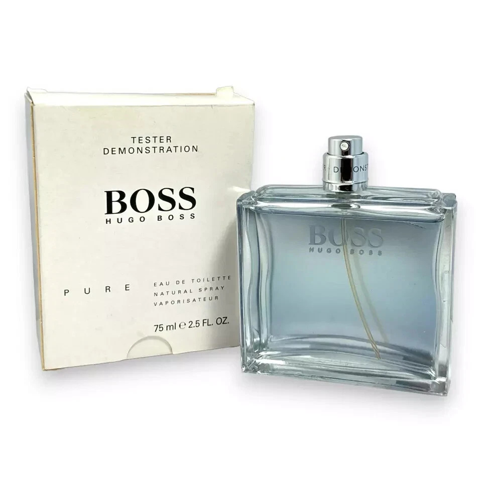 BOSS PURE by HUGO BOSS 2.5 FL oz / 75 ML Eau De Toilette Spray TESTER