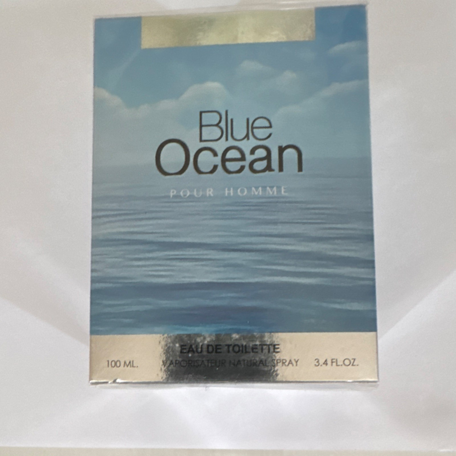 Blue Ocean Pour Homme Eau de Toilette Spray 3.4 fl oz 100ml Regular Size