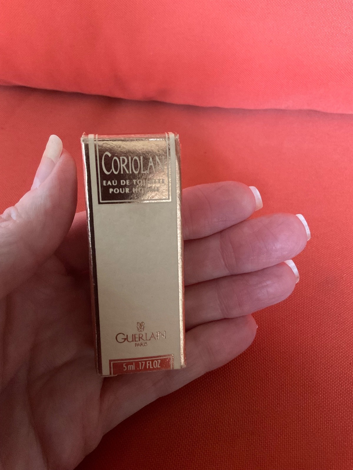 Coriolan EDT Spray .17 Oz. By Guerlain. VINTAGE, original pkg