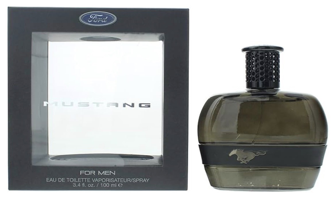 Black by Ford Mustang Eau de Toilette Cologne for Men, 3.4 fl. oz., Black – New