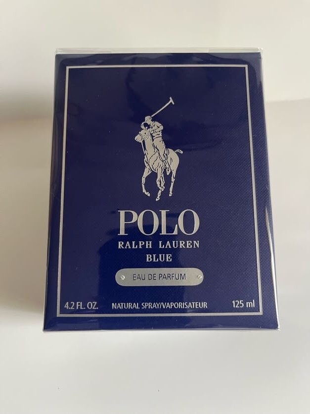POLO BLUE Eau de Parfum RALPH LAUREN Men’s 4.2 oz 125 ml eau de parfum EDP Spray