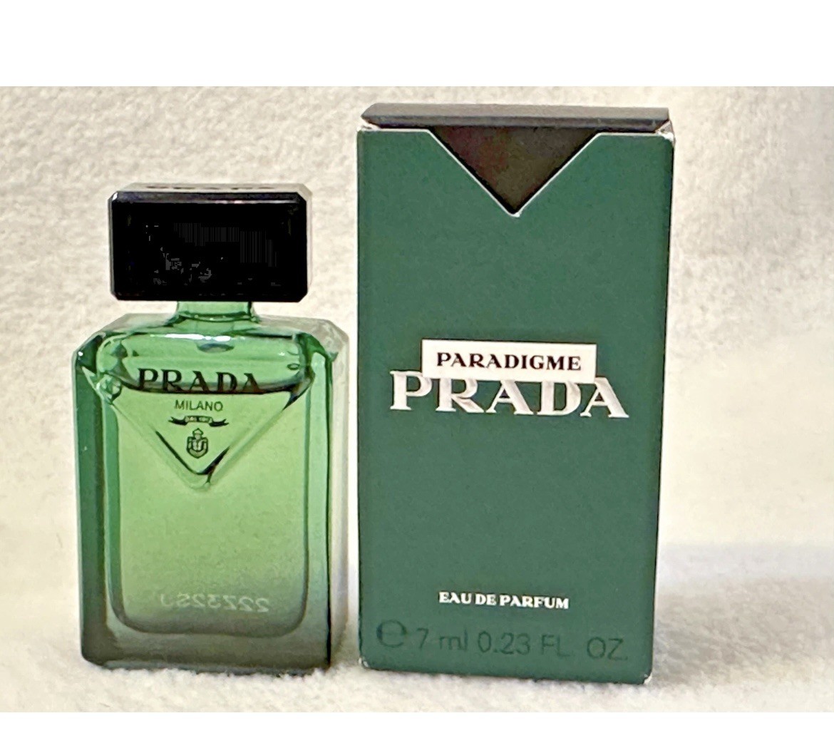 THE ALL NEW Mens Prada – Paradigme Mini Size Splash Bottle 7ml/0.23 fl. oz.