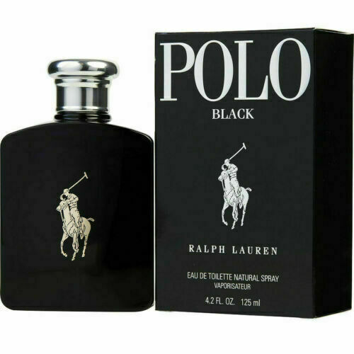 Polo Black by Ralph Lauren 4.2 oz EDT Cologne for Men New In Box Sealed