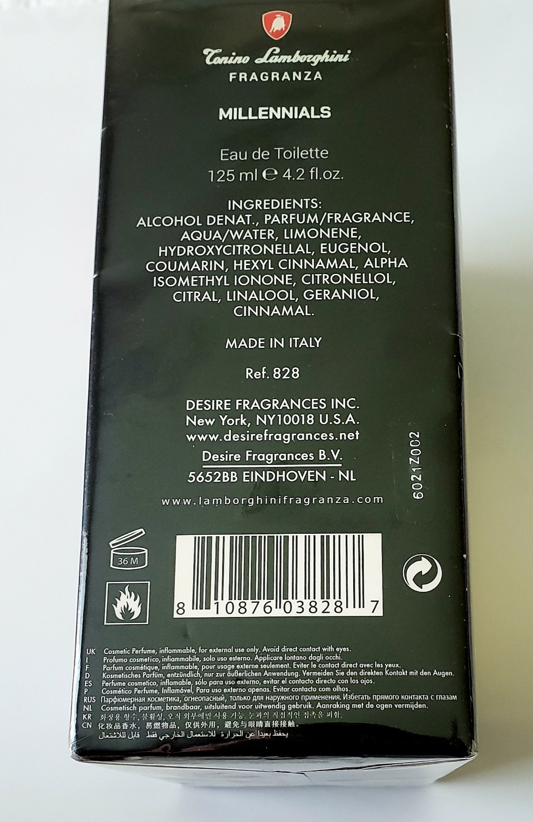 TONINO LAMBORGHINI MILLENNIALS EAU DE TOILETTE 4.2 floz (BRAND NEW & SEALED)