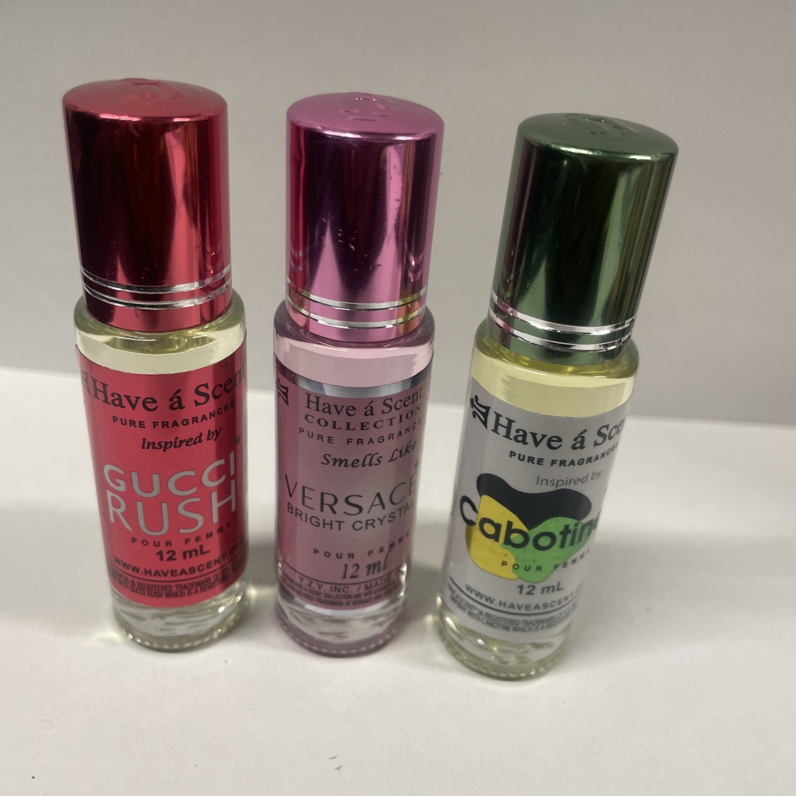 3 pc Women Assorted Roll On Oil 12 ML Limited Time Only
