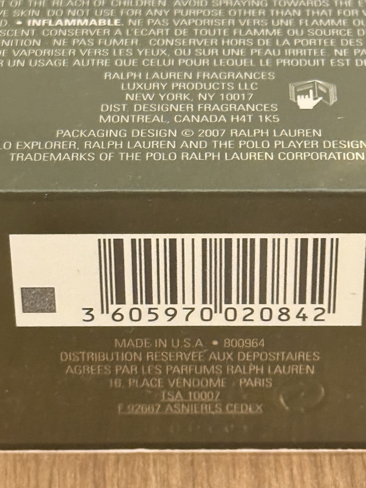POLO EXPLORER BY RALPH LAUREN 4.2 oz / 125 ml Eau De Toilette Spray NIB Sealed