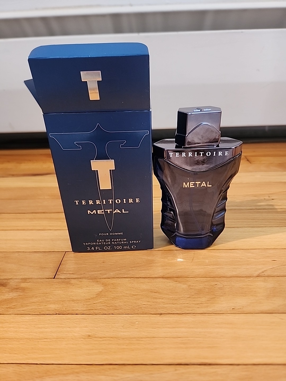 TERRITOIRE „T“ METAL By YZY 3.4oz EAU DE PARFUM SPRAY FOR MEN