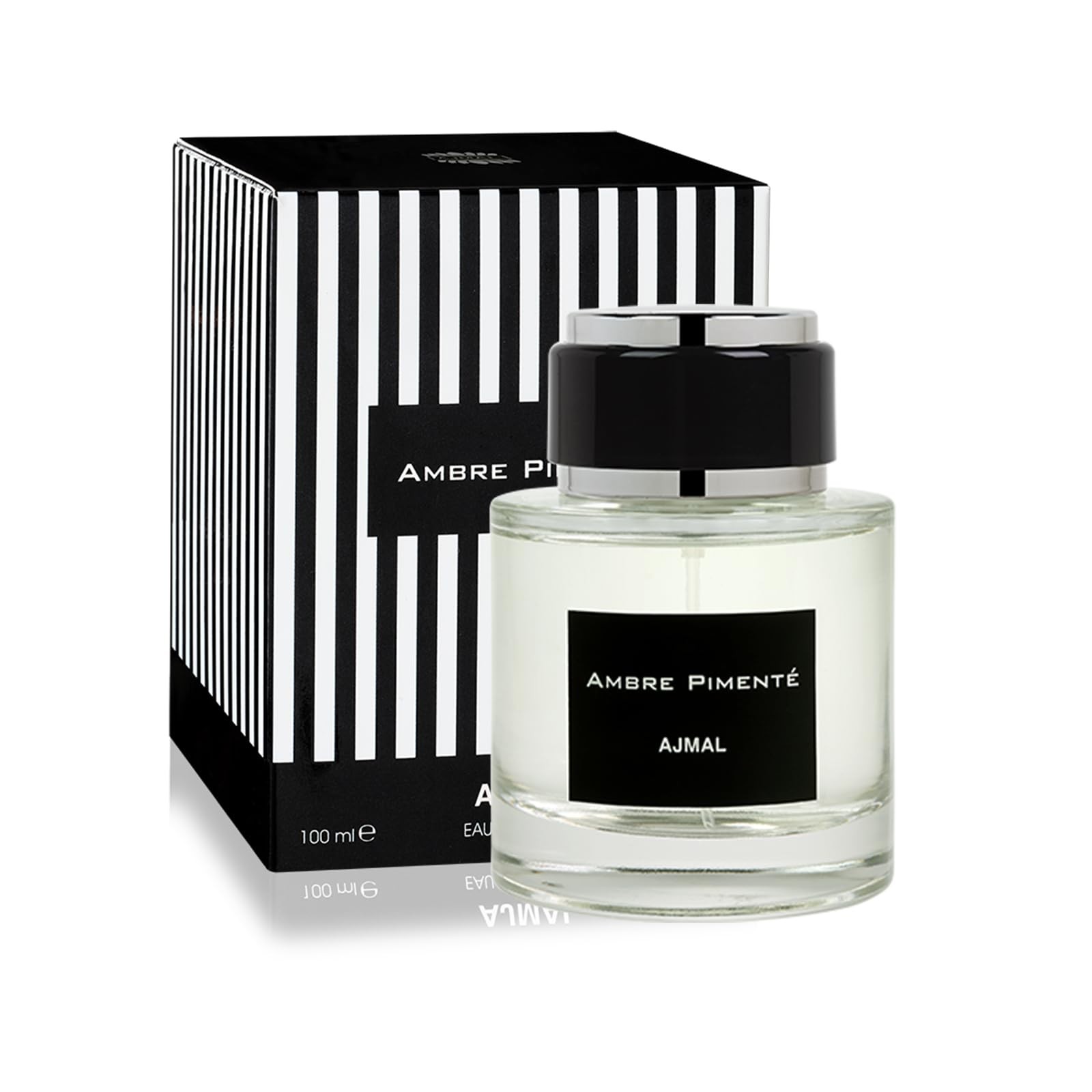 Ajmal Edp Ambre Pimente Spray – Clear / Black