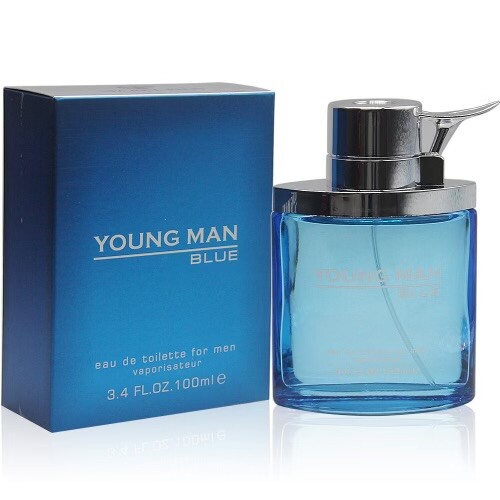 YOUNG MAN BLUE Secret Plus Eau de Toilette Cologne Perfume LOT Free Shipping