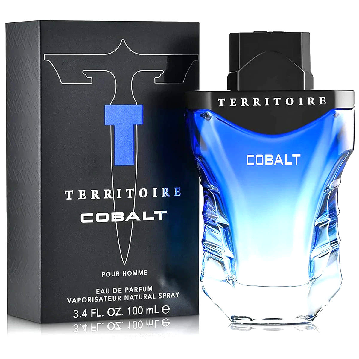 Territoire Cobalt By YZY For Men. 3.4oz.EDP. NIB & SEALED