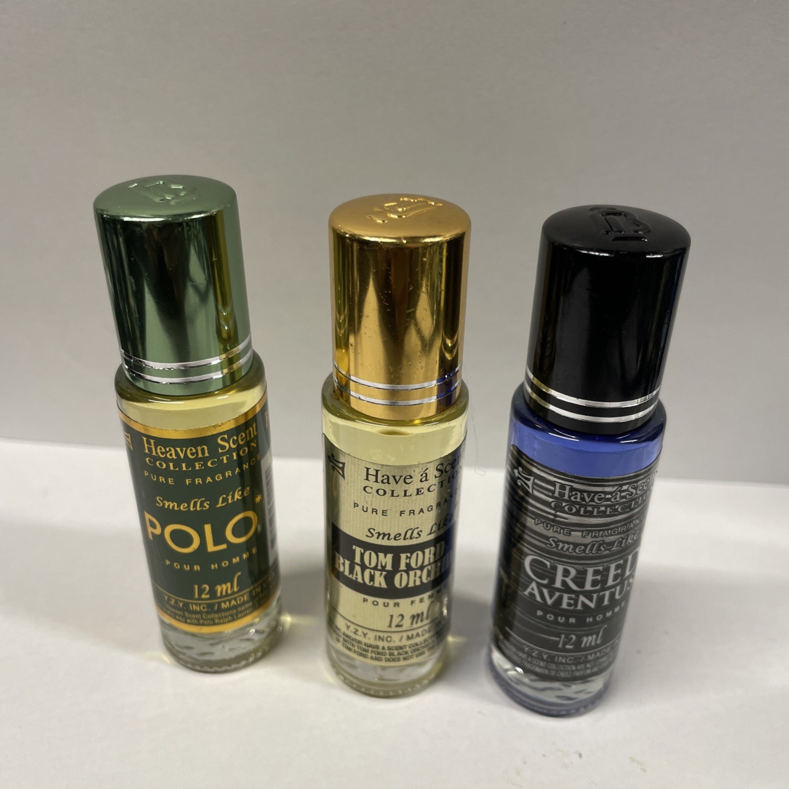 3 pc Men Assorted Roll On Oil 12 ML Limited Time Only