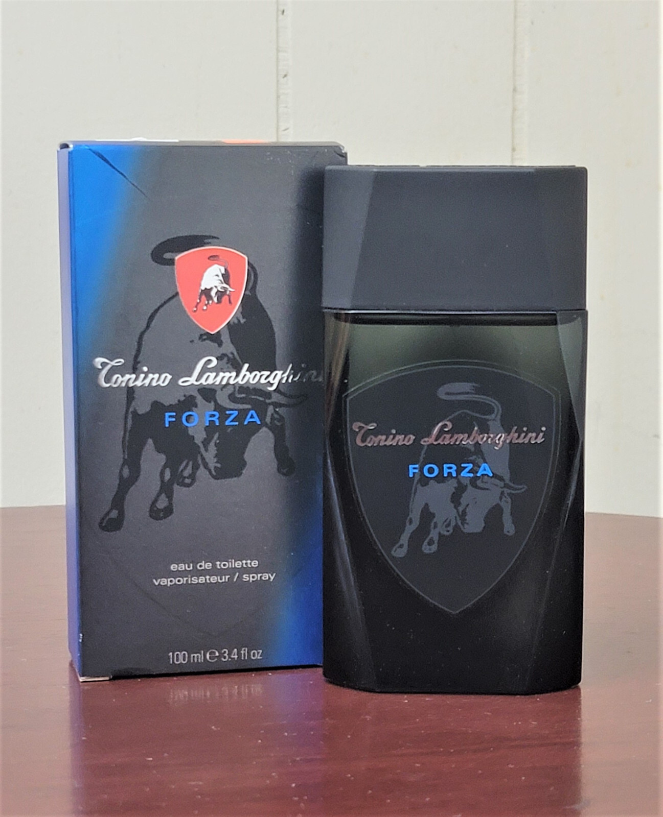 Tonino Lamborghini Forza 3.4 oz / 100 ml Edt spy cologne for men homme vintage