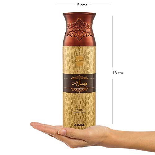 Ajmal Deodorant Pack 4 Aurum Wisal Wisal Dhahab Sacred Love 200ml Each