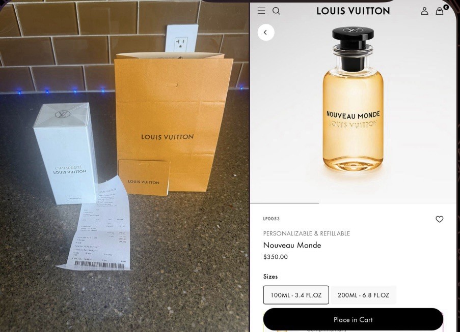 Louis Vuitton Imagination Eau de Parfum Spray 100ML/3.4FL.OZ