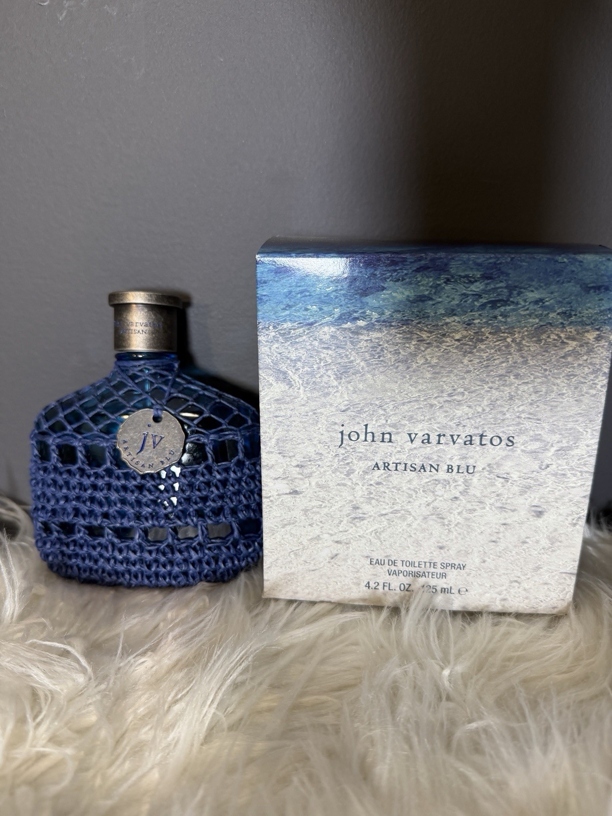 John Varvatos Artisan Blu Eau de Toilette Spray 4.2 fl oz Regular Size