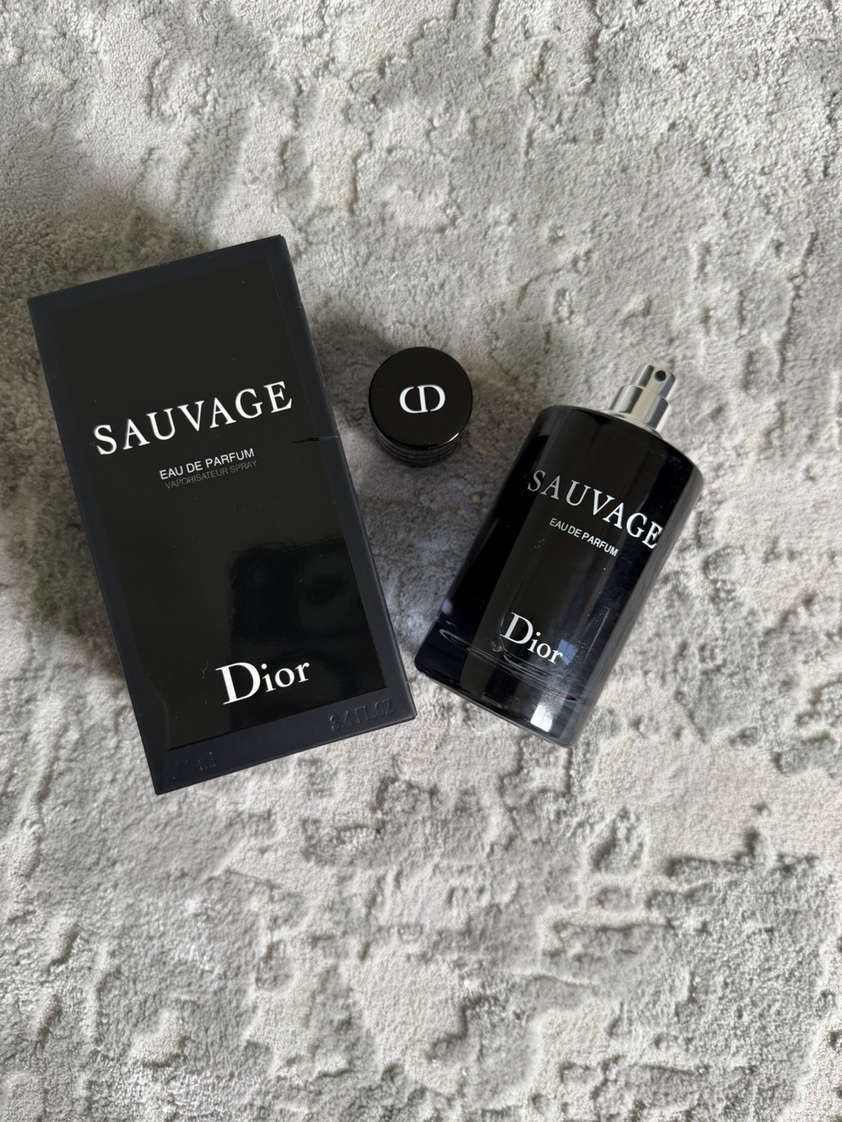 Dior Sauvage Eau de Parfum Natural Spray 100 ml Regular Size Fragrance