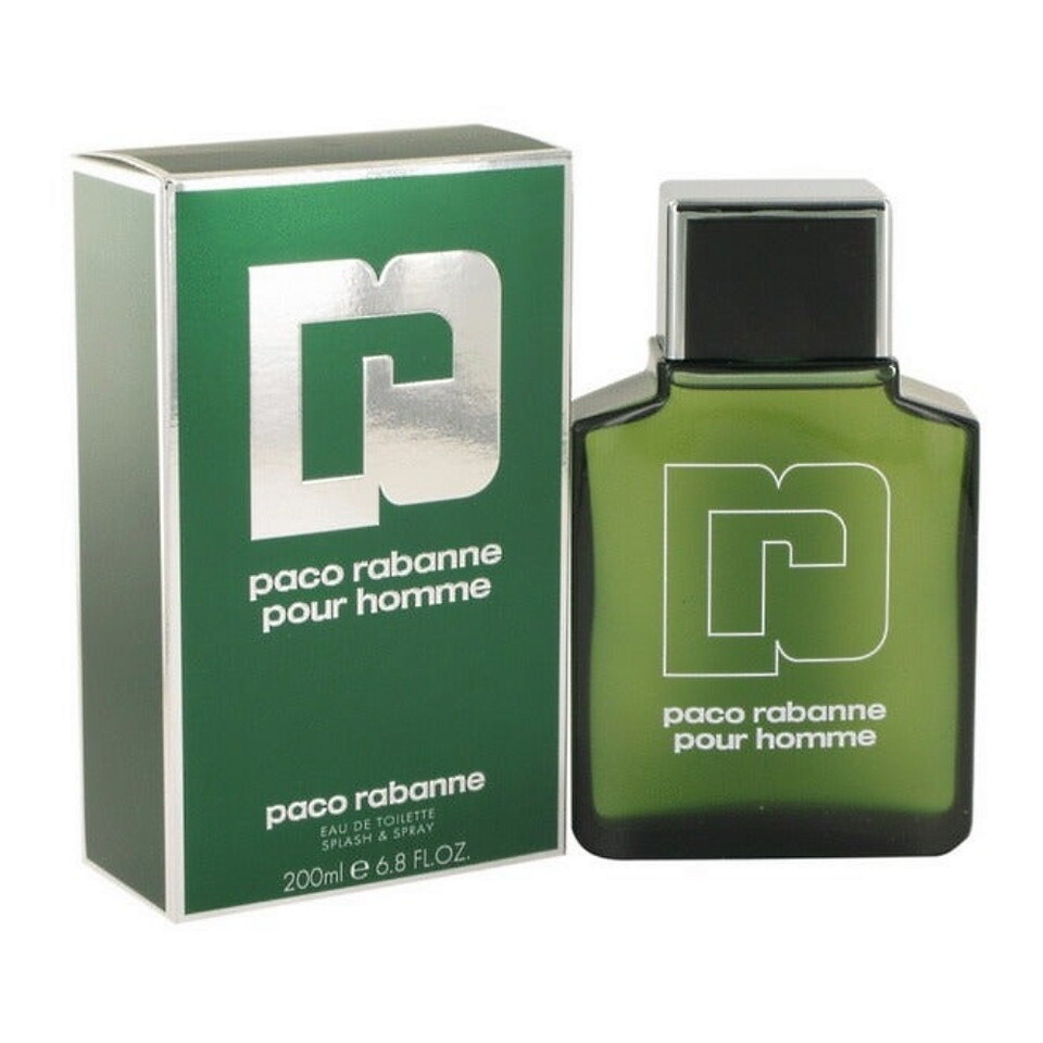 Paco Rabanne Pour Homme Eau de Toilette 6.7 oz / 200 ml Men Spray