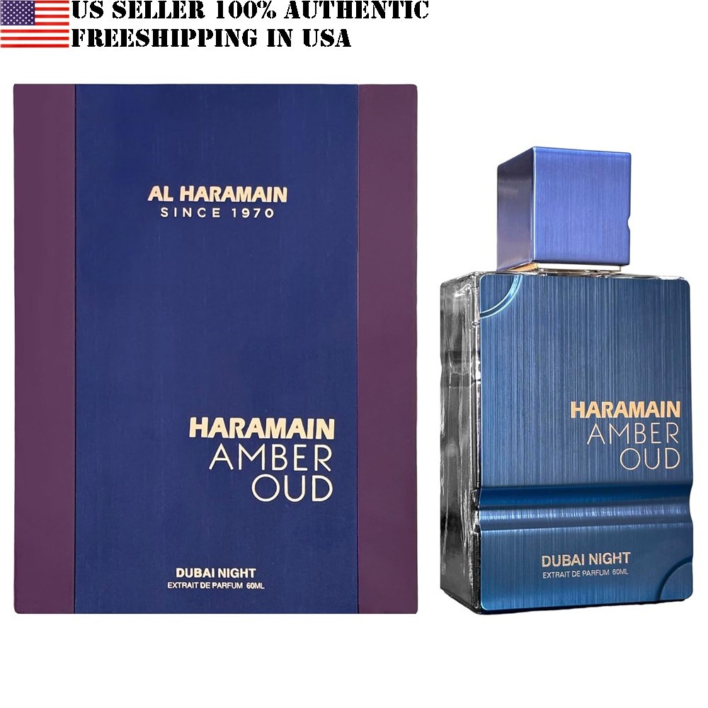 Al Haramain Amber Oud Dubai Night – Extrait De Parfum Spray 2oz AUTHENTIC